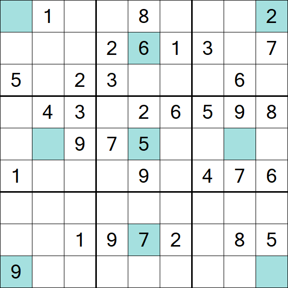 Girandola Sudoku - Moyen