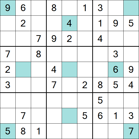 Girandola Sudoku - Medium