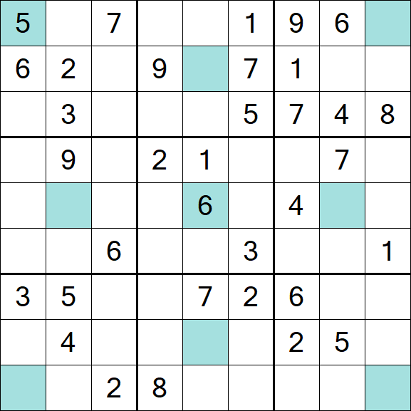 Girandola Sudoku - Medium