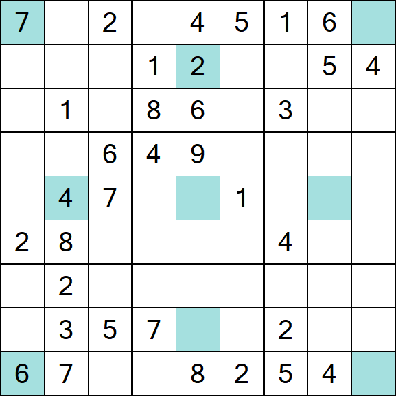 Girandola Sudoku - Medium