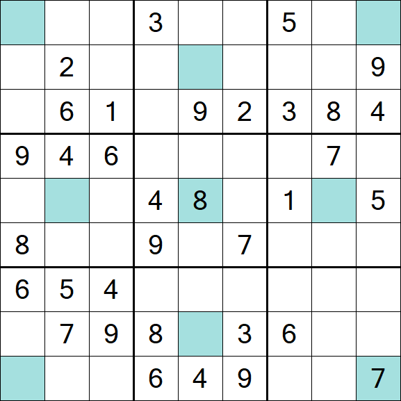 Girandola Sudoku - Medium