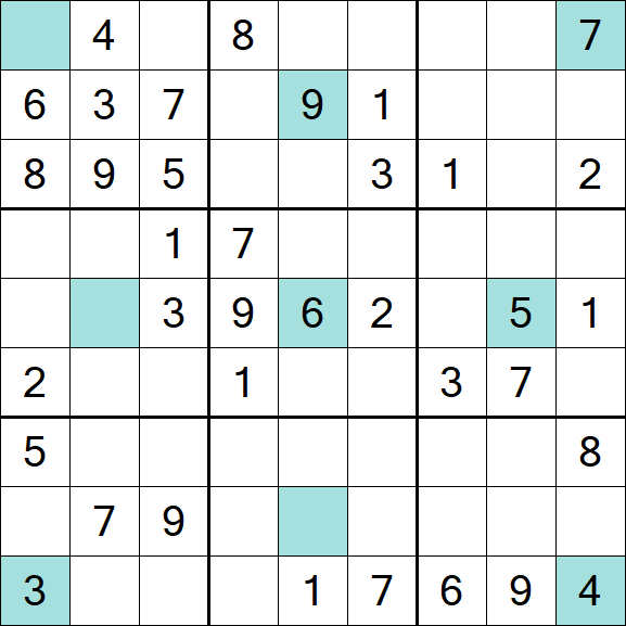 Girandola Sudoku - Medium