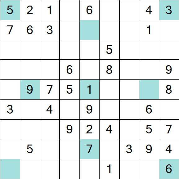 Girandola Sudoku - Medium