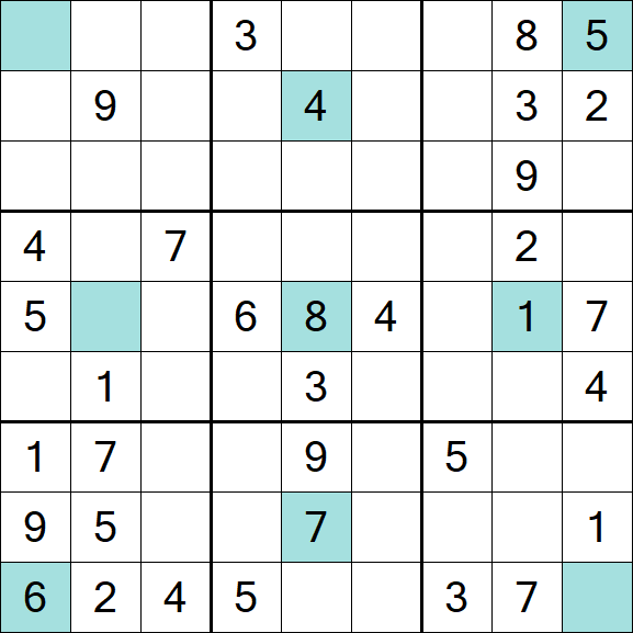 Girandola Sudoku - Medium