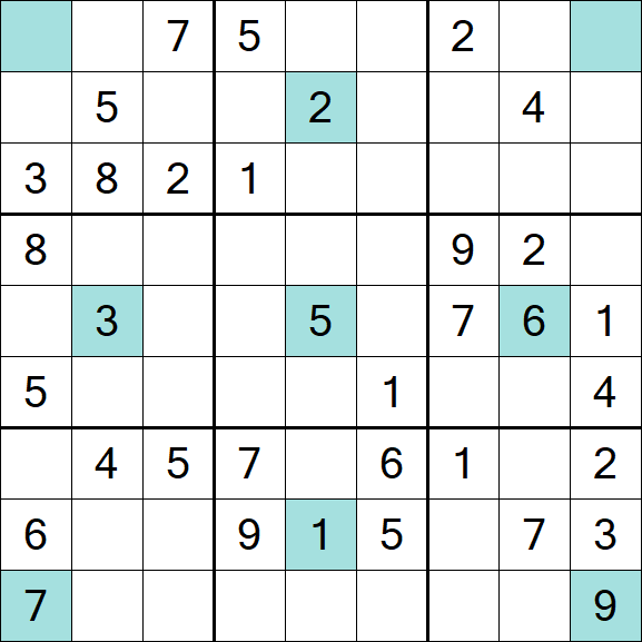 Girandola Sudoku - Medium