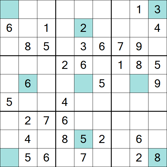 Girandola Sudoku - Medium