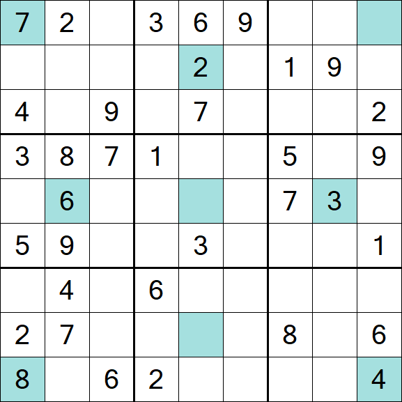 Girandola Sudoku - Medium