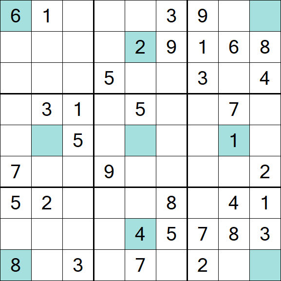 Girandola Sudoku - Medium