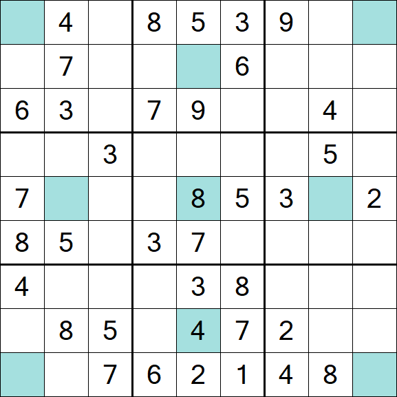 Girandola Sudoku - Medio