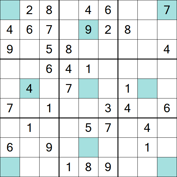 Girandola Sudoku - Medio