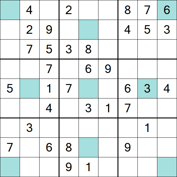 Girandola Sudoku - Medio