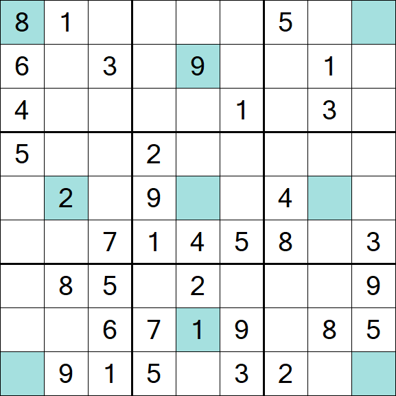 Girandola Sudoku - Medio