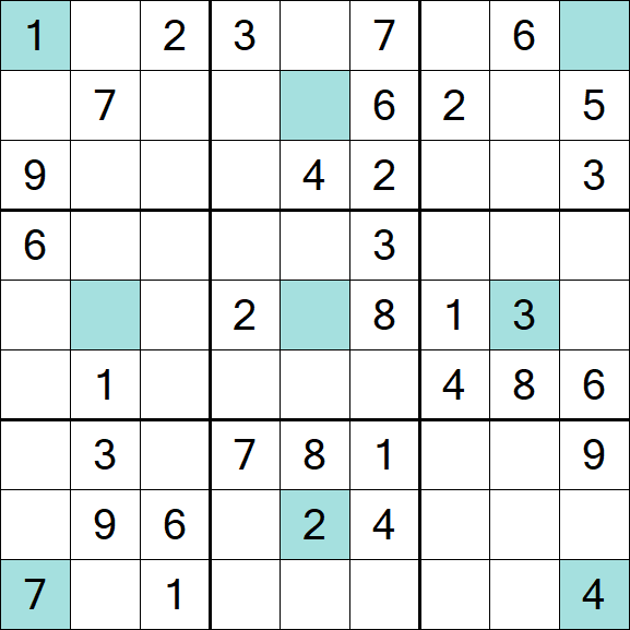 Girandola Sudoku - Medium