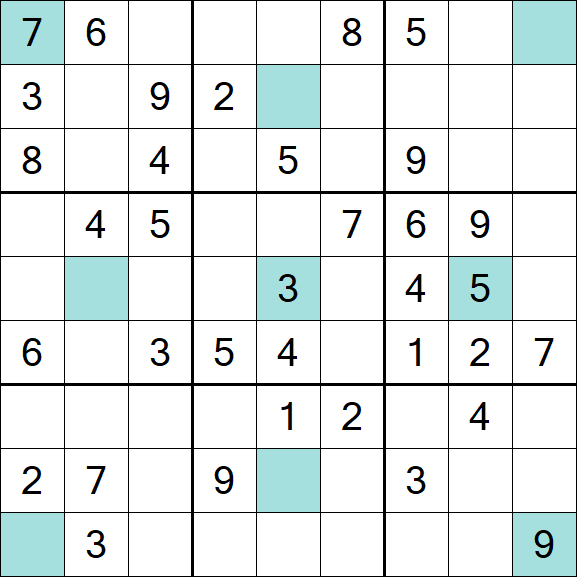Girandola Sudoku - Medio