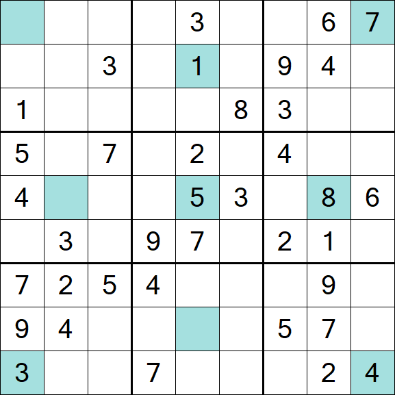 Girandola Sudoku - Medium