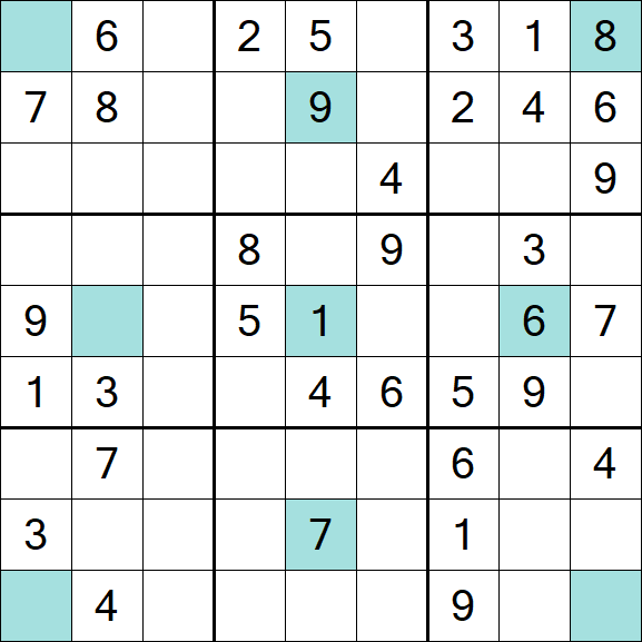 Girandola Sudoku - Medium