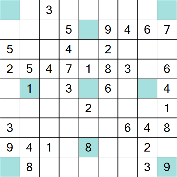 Girandola Sudoku - Medium