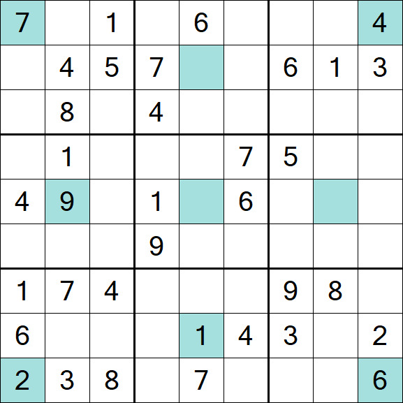 Girandola Sudoku - Medium