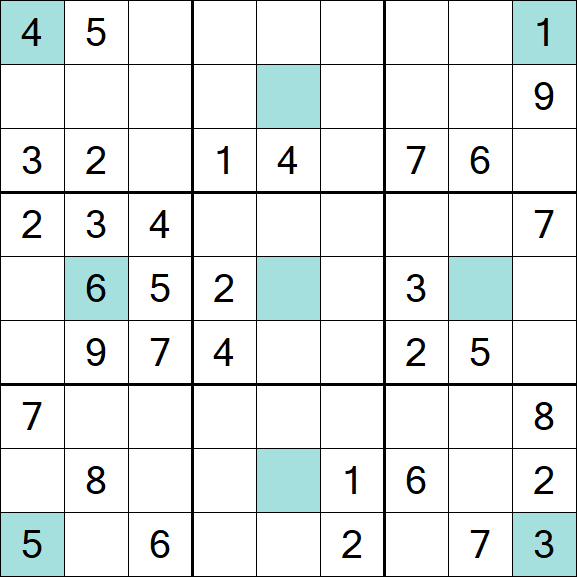 Girandola Sudoku - Medium
