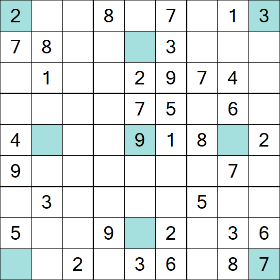 Girandola Sudoku - Medium