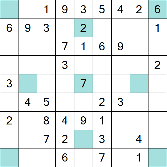 Girandola Sudoku - Medium