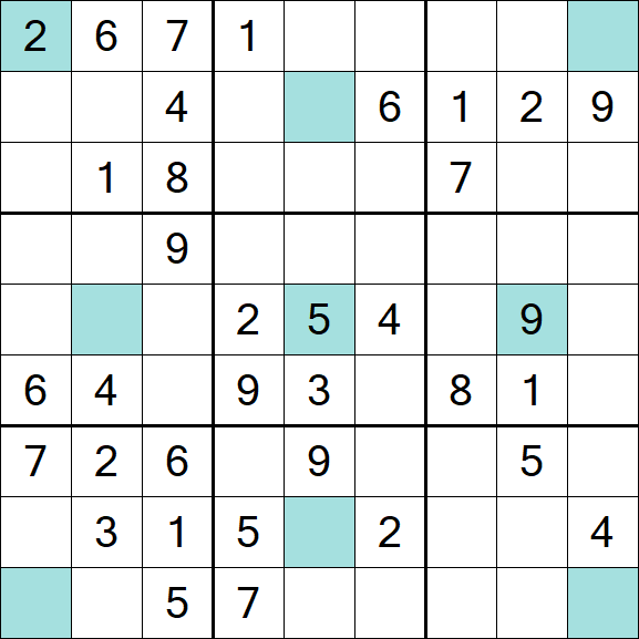 Girandola Sudoku - Medium