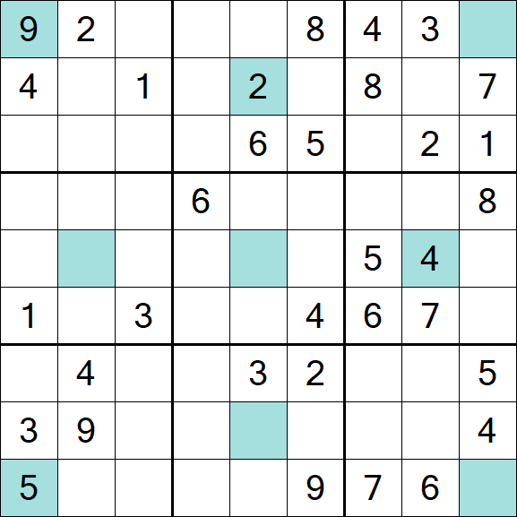 Girandola Sudoku - Medium