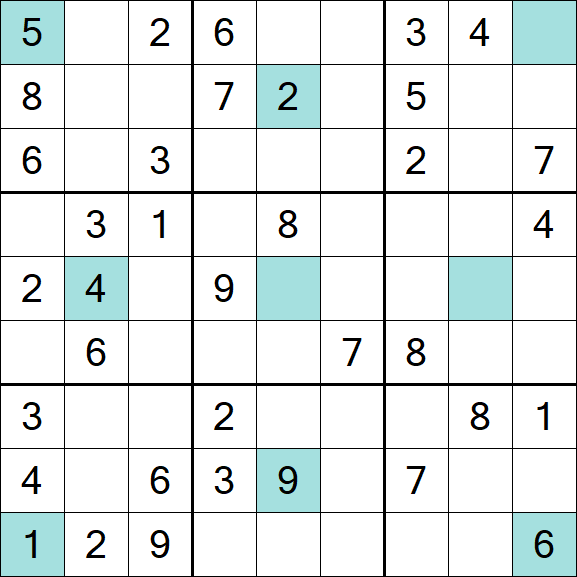 Girandola Sudoku - Medium