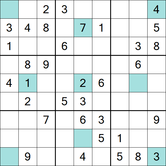 Girandola Sudoku - Medium