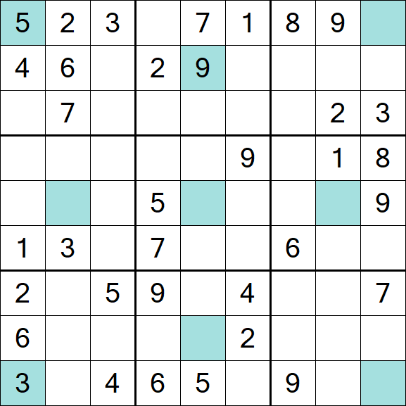 Girandola Sudoku - Medium