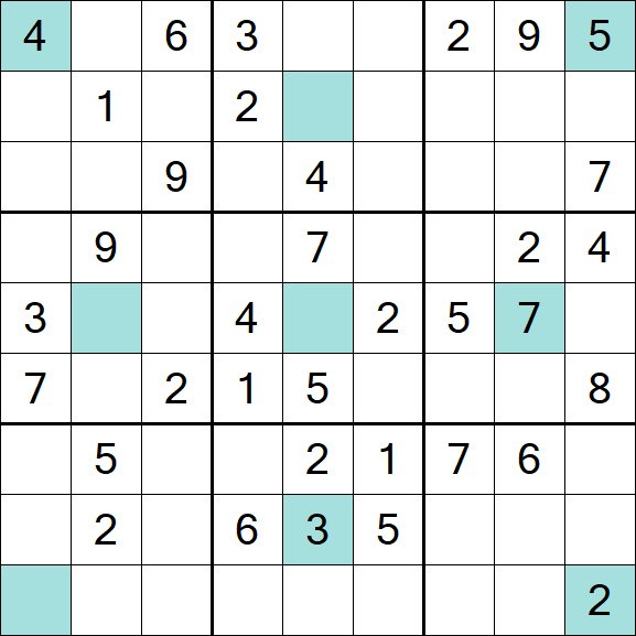 Girandola Sudoku - Medium