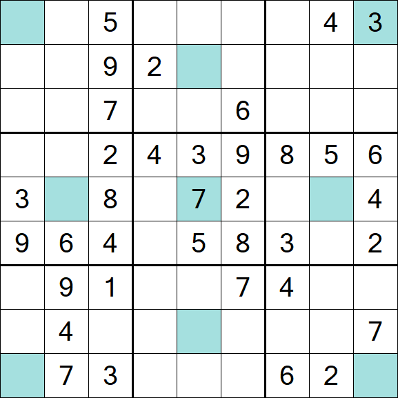 Girandola Sudoku - Medium