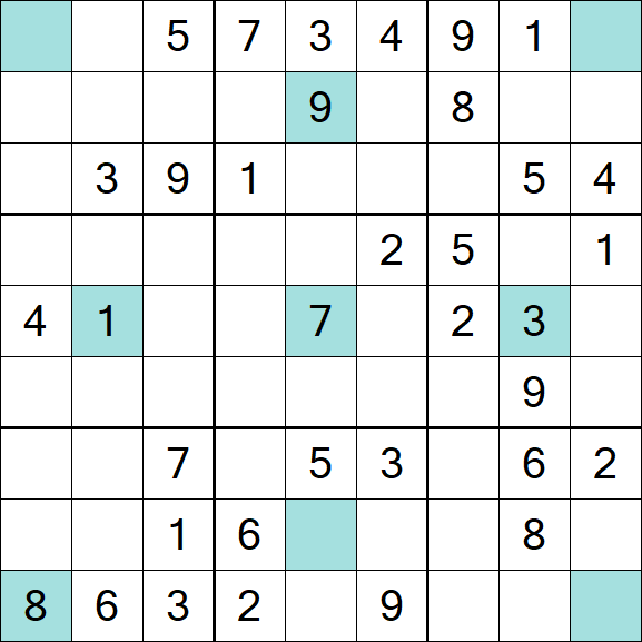 Girandola Sudoku - Medium