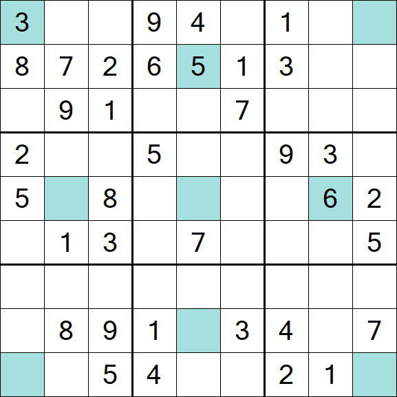 Girandola Sudoku - Medio