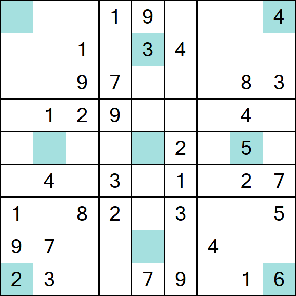 Girandola Sudoku - Médio