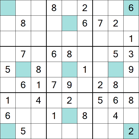 Girandola Sudoku - Moyen