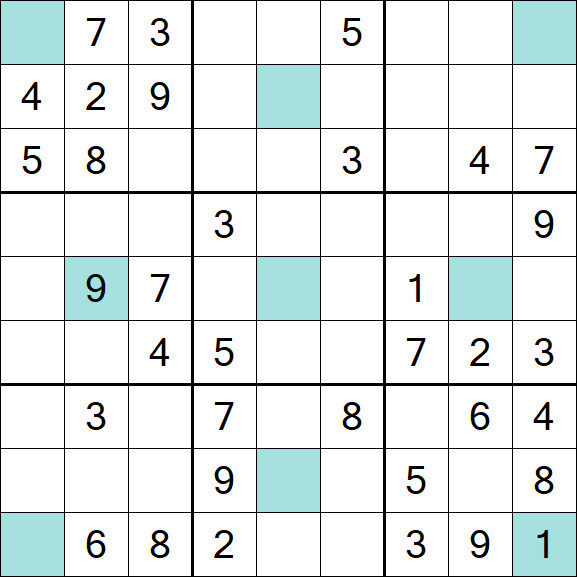 Girandola Sudoku - Moyen