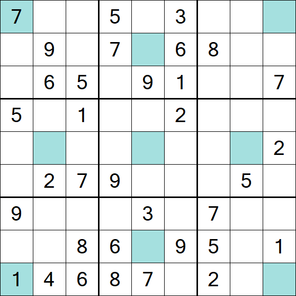 Girandola Sudoku - Médio