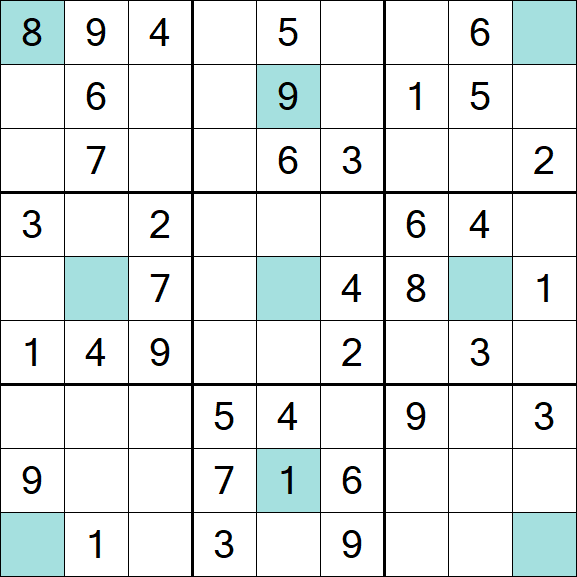 Girandola Sudoku - Médio