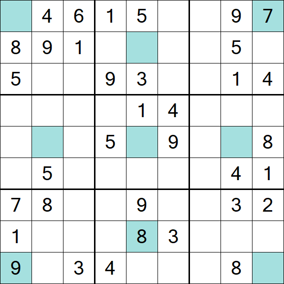 Girandola Sudoku - Moyen