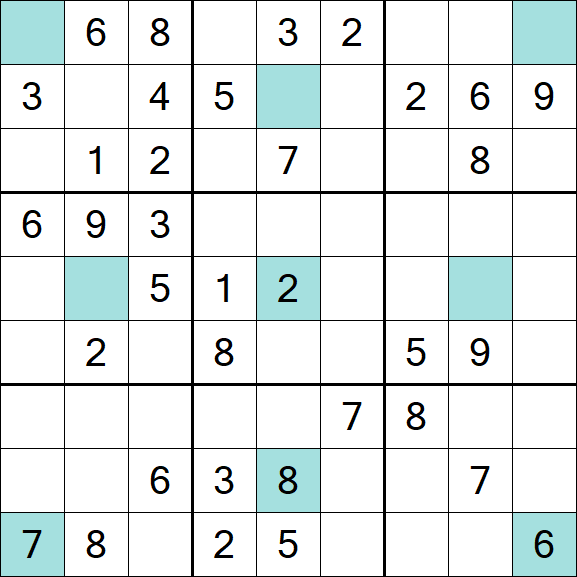 Girandola Sudoku - Moyen