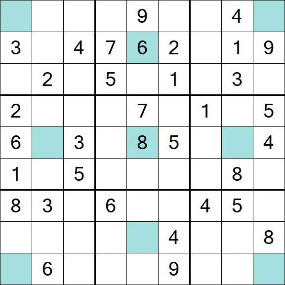Girandola Sudoku - Médio
