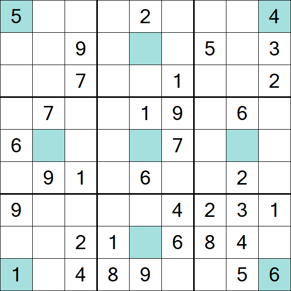 Girandola Sudoku - Médio
