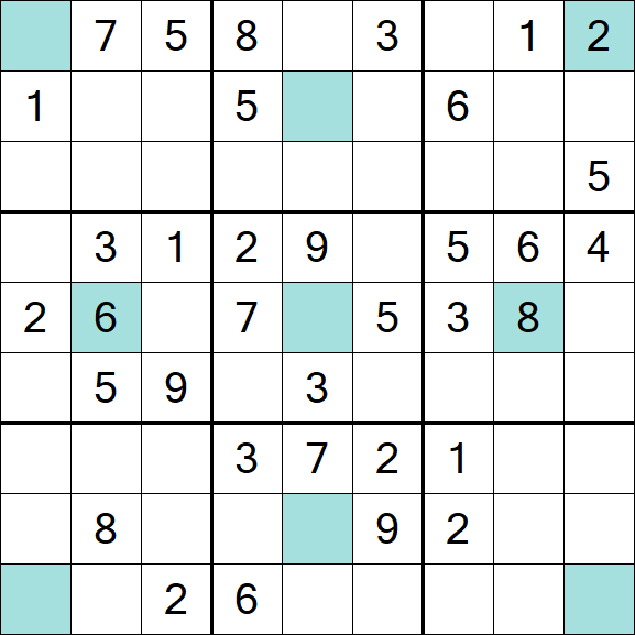Girandola Sudoku - Médio