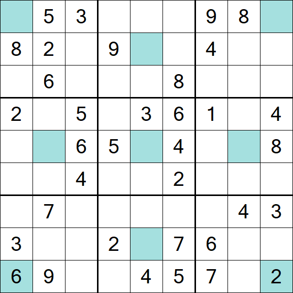 Girandola Sudoku - Moyen