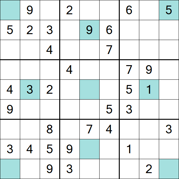 Girandola Sudoku - Moyen