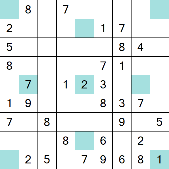 Girandola Sudoku - Moyen