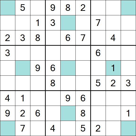 Girandola Sudoku - Moyen