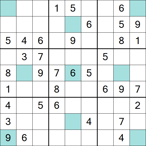 Girandola Sudoku - Moyen