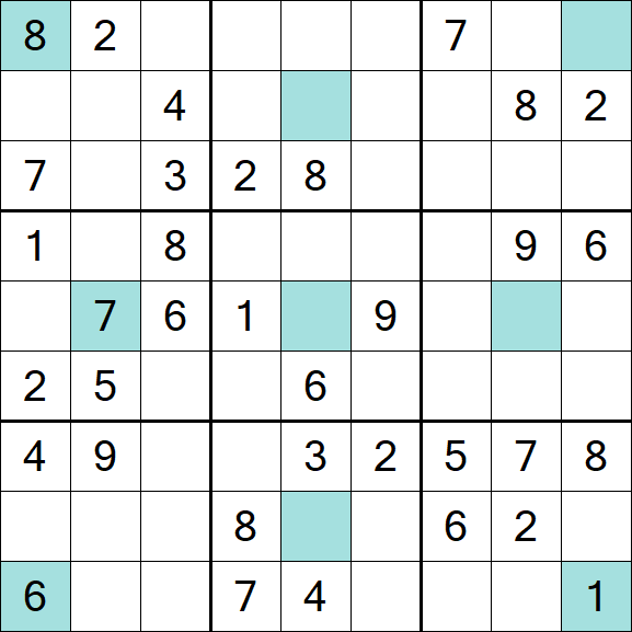 Girandola Sudoku - Moyen